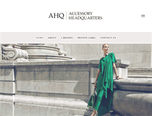 Tablet Screenshot of ahq.com